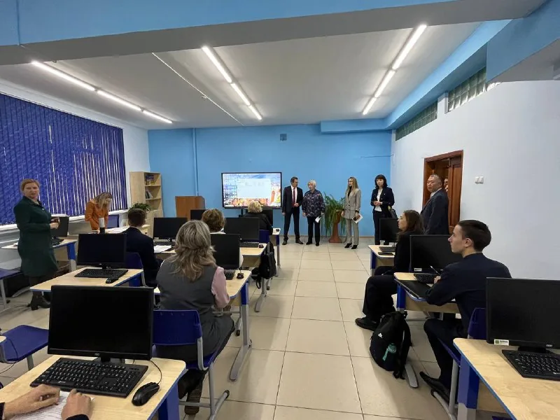 Компьютерный класс центра развития компетенций